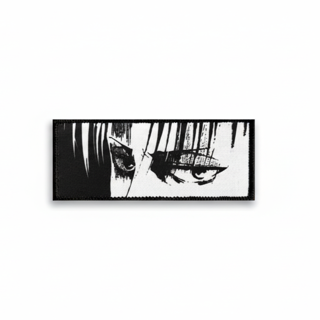 Swordsman Black and White Patch