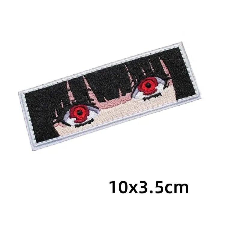 Red Eyed Girl Patch (Embrodeired)