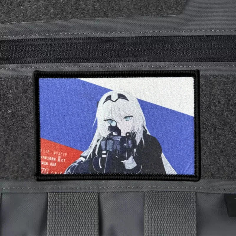 Broche Tactical Anime girl