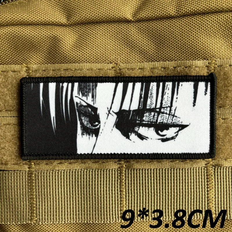 Swordsman Black and White Patch
