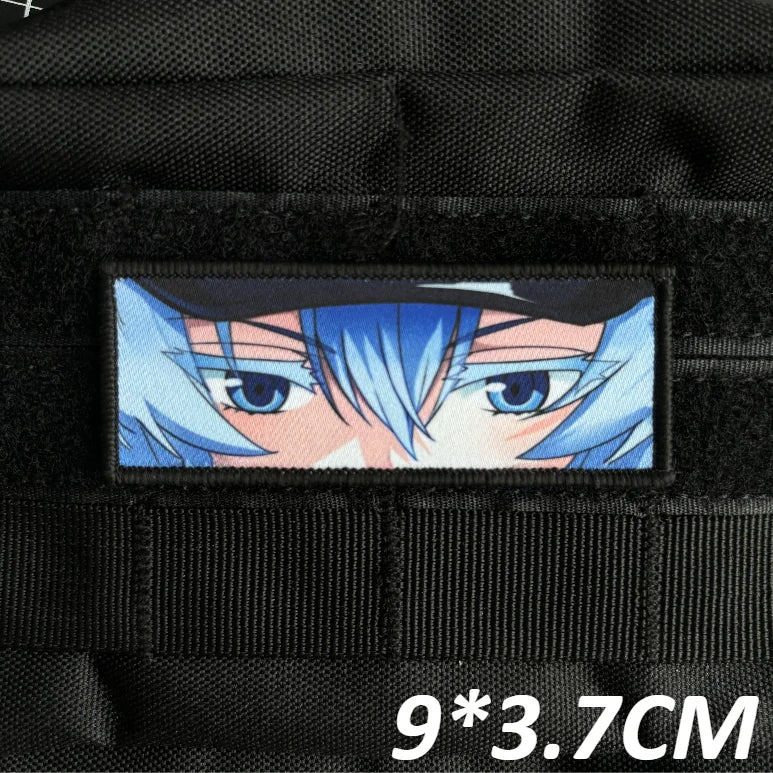 Blue Haired Girl Patch