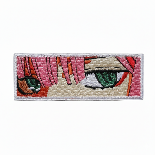 Pink Demon Girl Patch (Embroidered)