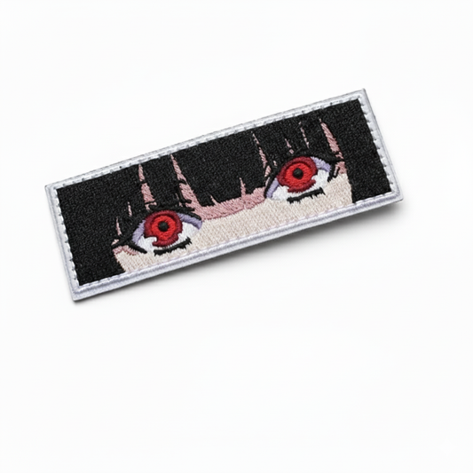 Red Eyed Girl Patch (Embrodeired)