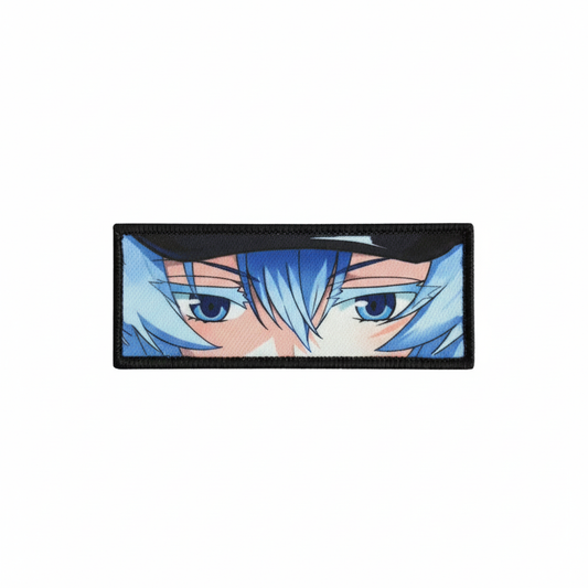 Blue Haired Girl Patch
